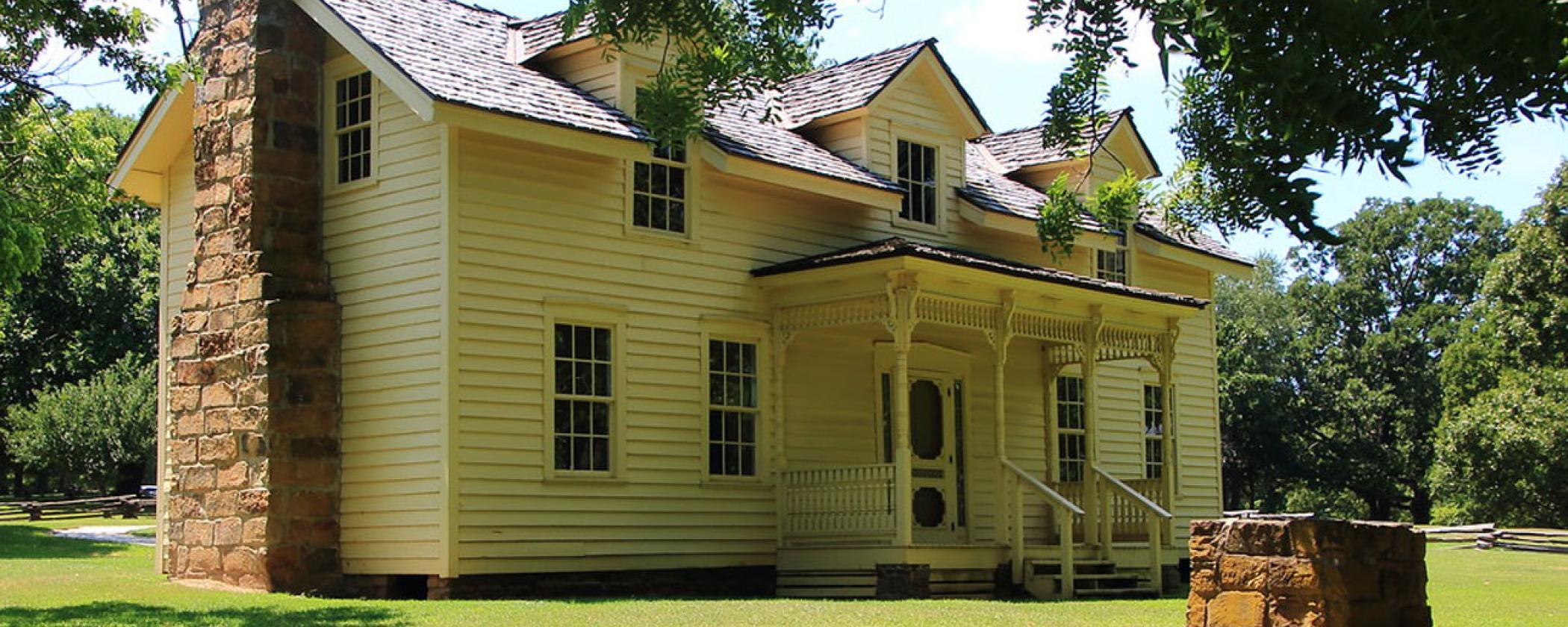 Borden House at Prairie Grove Battlefield State Park