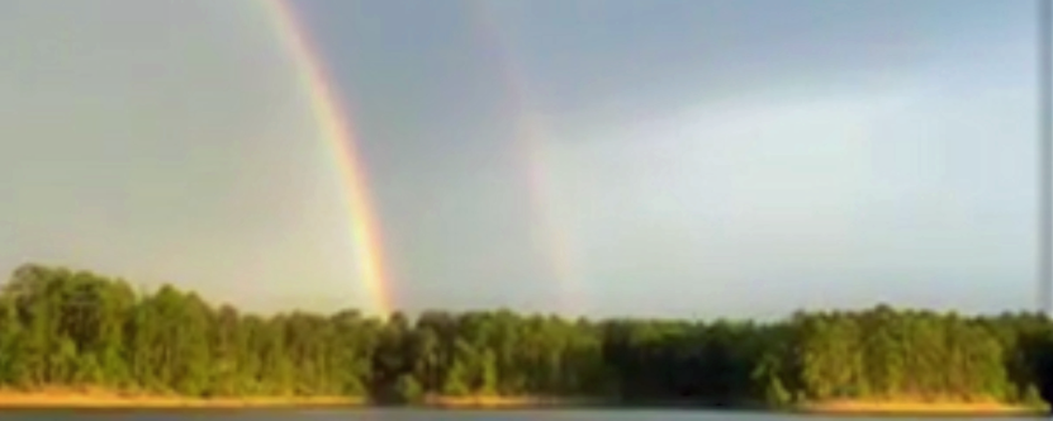 Video Double Rainbow After The Storm Arkansas State Parks