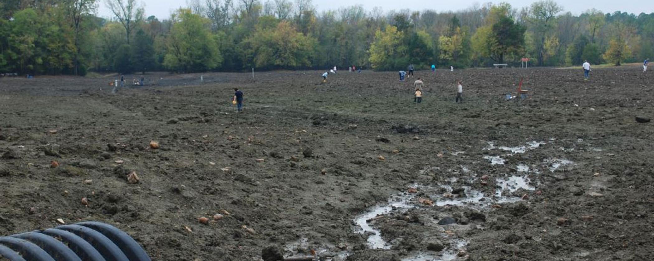 After a good rain at Crater of Diamonds State Park
