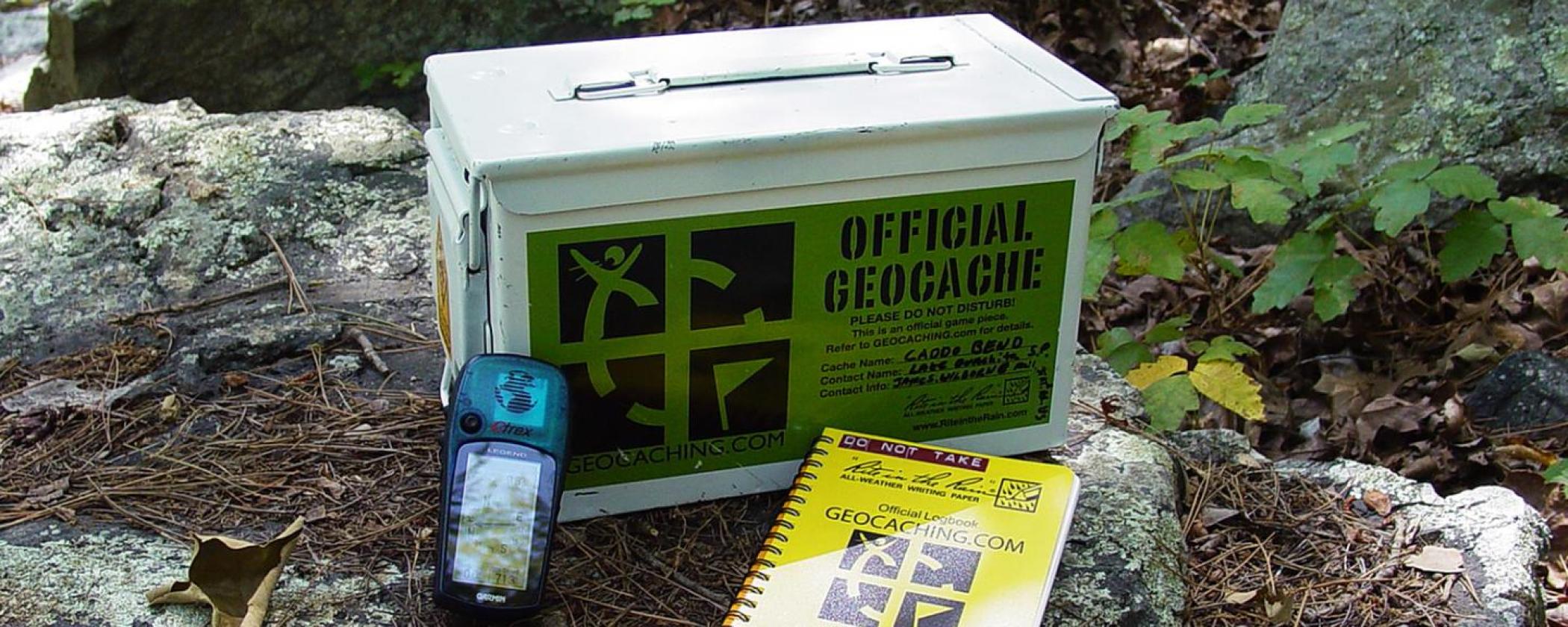 Geocaching is an outdoor scavenger hunt that people around the world participate in.
