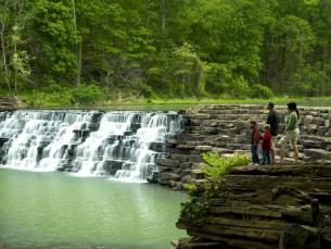 The CCC Dam at Devil's Den