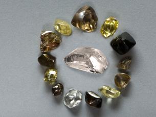 Diamonds found at Crater of Diamonds State Park