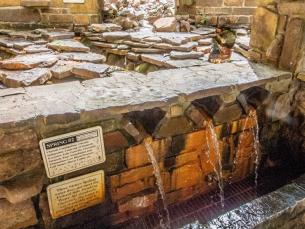 The cool, refreshing, and healing waters of the historic Three Sisters Springs still flow freely today for visitors from all over to enjoy.