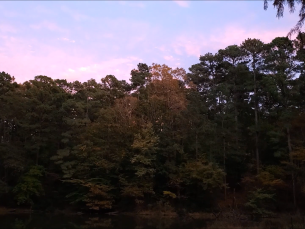 Sunset at Logoly State Park