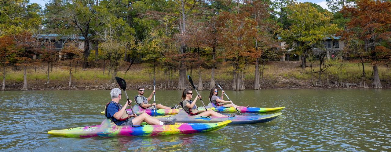 Kayakers at Moro Bay State Park