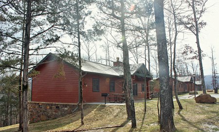 Modern cabins, all the comforts of home in a fantastic setting.
