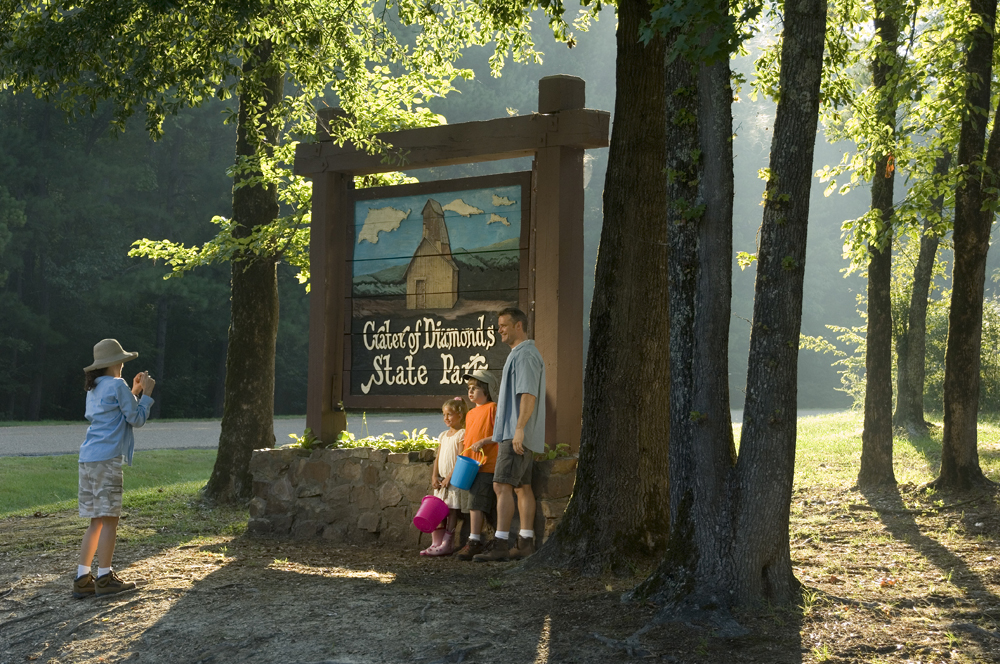 Diamonds, Mountains and Wetlands add to the wonderful diversity of Arkansas.
