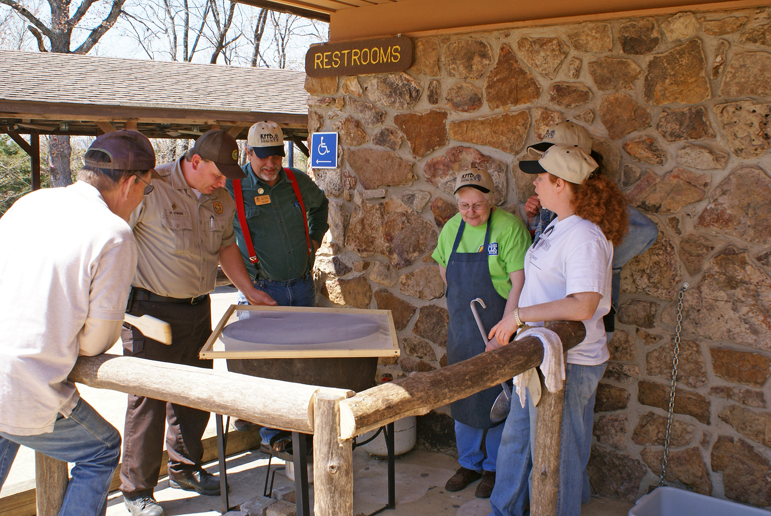 Volunteer Days is a great time to try out new food ideas, like kettle corn.