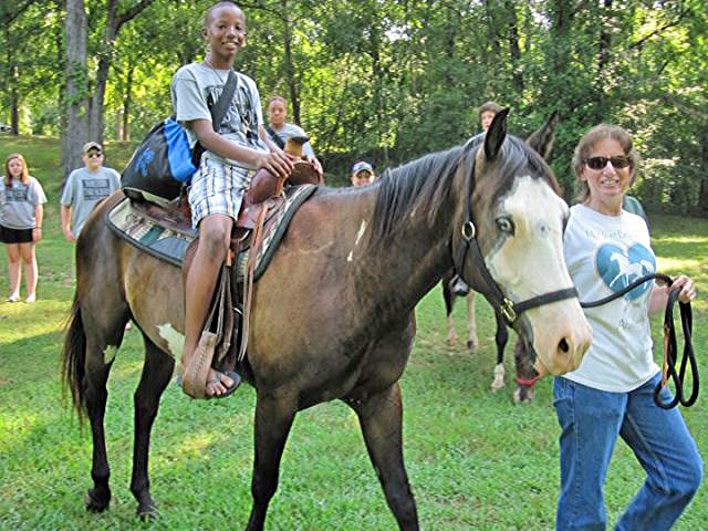 Horseback riding is one of our most popular adventures!