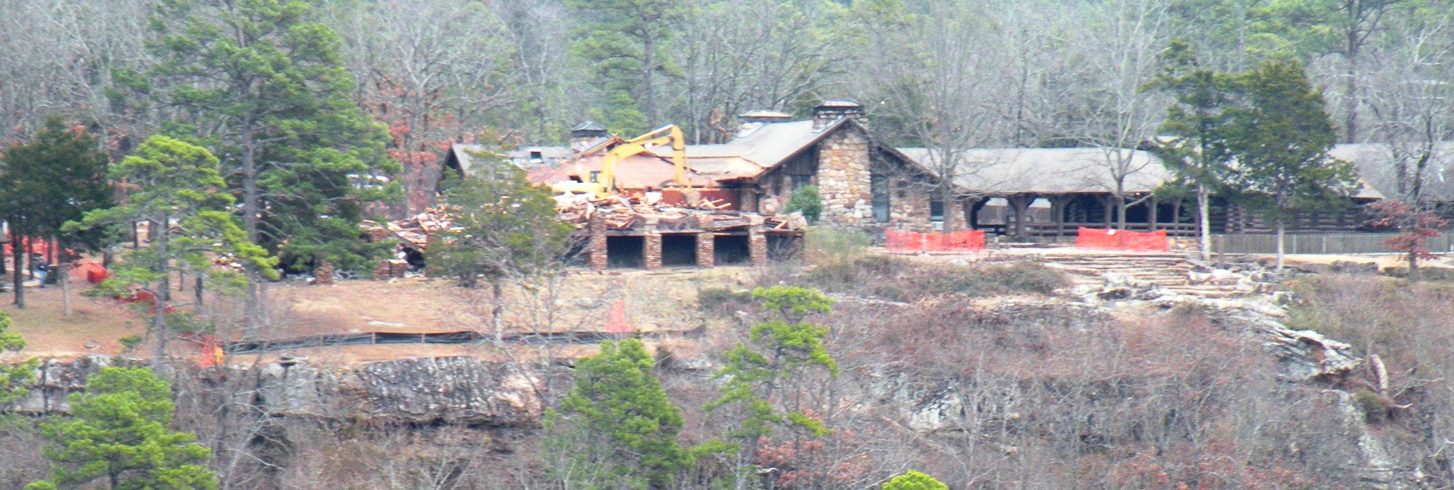 Restaurant during demo 2/17/11