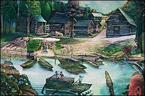 Artist rendering of Davidsonville.