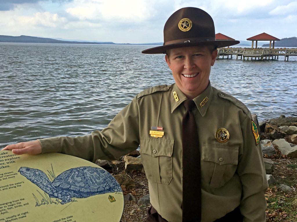Park Superintendent Sarah Keating