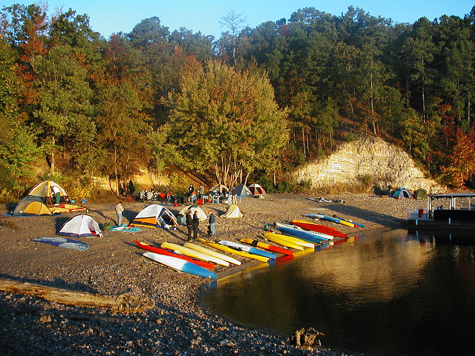 Kayaking Campout!  Arkansas State Parks