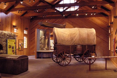 Exhibits in the Visitor Center gives you a sense of place.